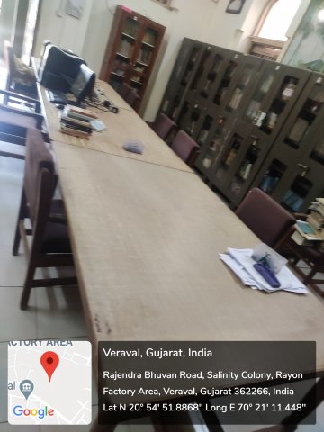Reading Table in Triveni Reference Library